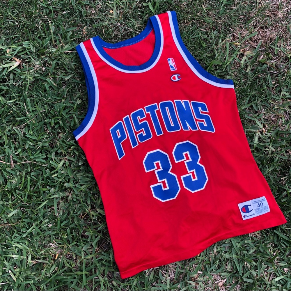 Vintage grant hill Detroit pistons jersey